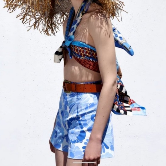 Zara Floral Print shorts - Picture 8 of 8